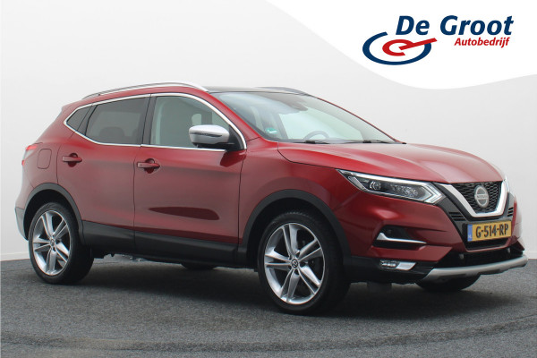 Nissan QASHQAI 1.3 DIG-T N-Motion Panoramadak, 360° Camera, Cruise, Apple Carplay, LED, Trekhaak, 19''