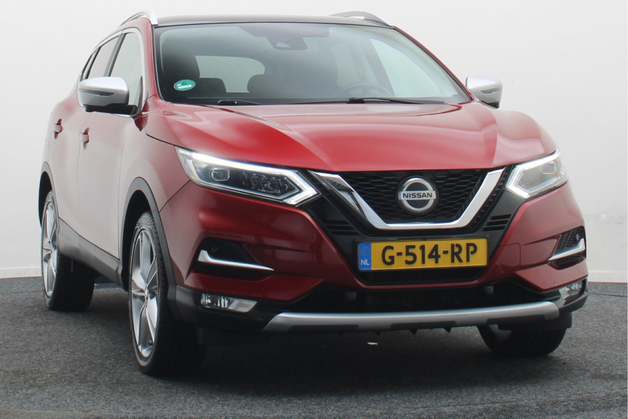 Nissan QASHQAI 1.3 DIG-T N-Motion Panoramadak, 360° Camera, Cruise, Apple Carplay, LED, Trekhaak, 19''