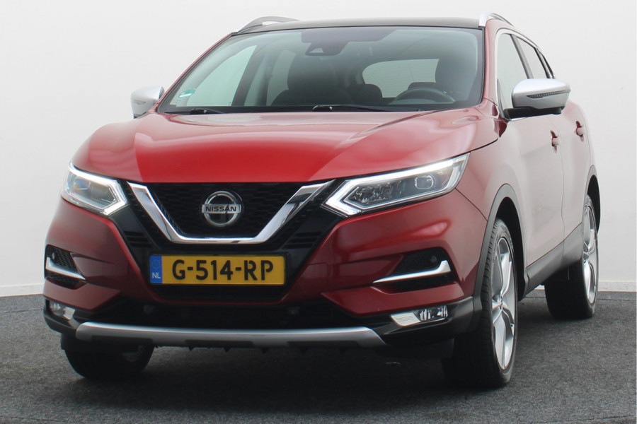 Nissan QASHQAI 1.3 DIG-T N-Motion Panoramadak, 360° Camera, Cruise, Apple Carplay, LED, Trekhaak, 19''
