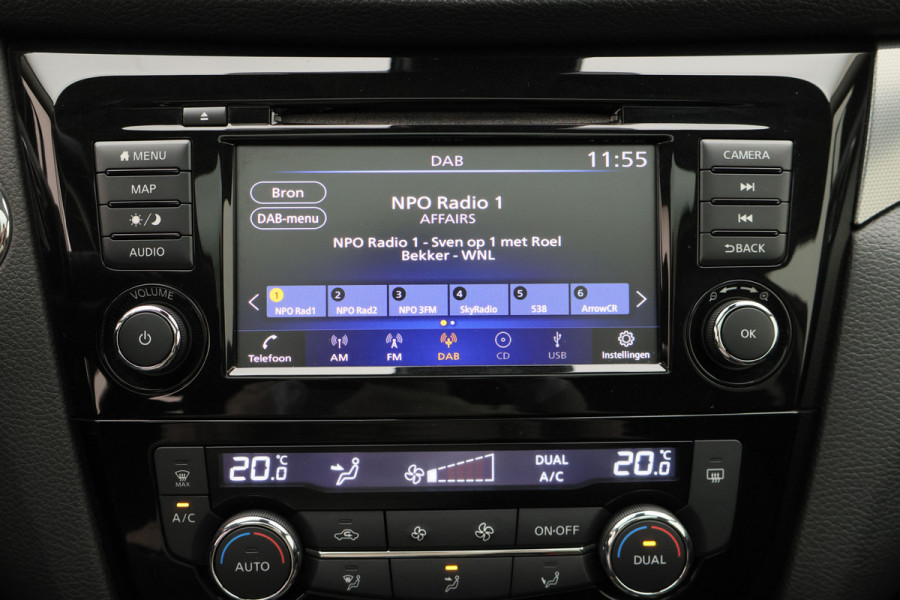 Nissan QASHQAI 1.3 DIG-T N-Motion Panoramadak, 360° Camera, Cruise, Apple Carplay, LED, Trekhaak, 19''