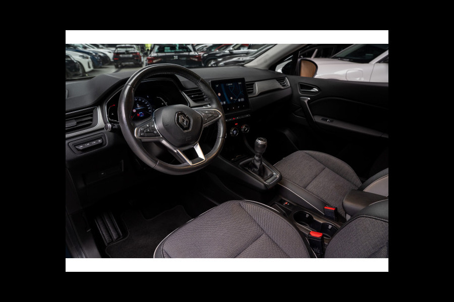 Renault Captur 1.0 TCe 90 Leder Camera Navi Climate PDC ACC Parkeer assistent Stoelverwarming Carplay Keyless BTW auto