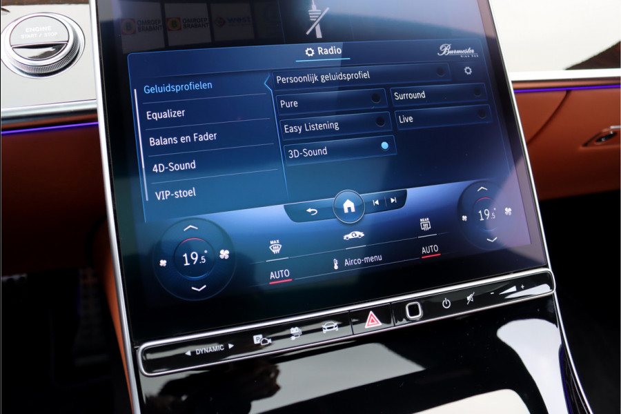 Mercedes-Benz S-Klasse 580 e 4MATIC Lang AMG Line | First-Class Rear Executivepakket | Airmatic | Achterasbesturing | Distronic+ | Burmester 4D | Koelbox | MBUX Tablet | Massage | Stoelventilatie | Verwarmd Stuurwiel |
