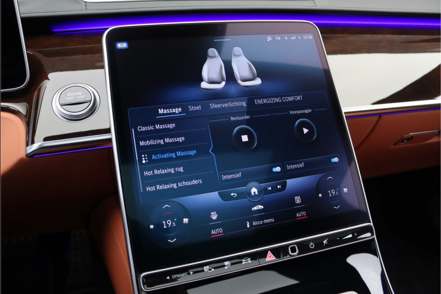 Mercedes-Benz S-Klasse 580 e 4MATIC Lang AMG Line | First-Class Rear Executivepakket | Airmatic | Achterasbesturing | Distronic+ | Burmester 4D | Koelbox | MBUX Tablet | Massage | Stoelventilatie | Verwarmd Stuurwiel |