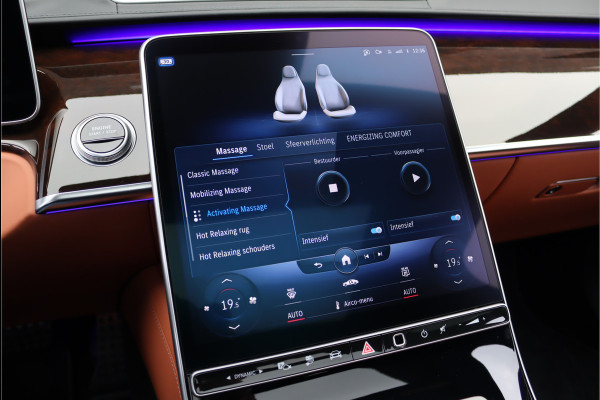 Mercedes-Benz S-Klasse 580 e 4MATIC Lang AMG Line | First-Class Rear Executivepakket | Airmatic | Achterasbesturing | Distronic+ | Burmester 4D | Koelbox | MBUX Tablet | Massage | Stoelventilatie | Verwarmd Stuurwiel |