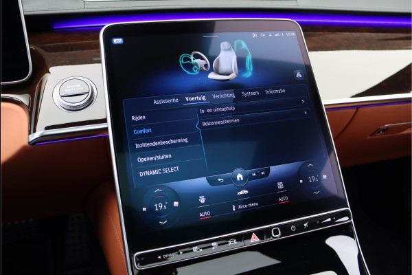 Mercedes-Benz S-Klasse 580 e 4MATIC Lang AMG Line | First-Class Rear Executivepakket | Airmatic | Achterasbesturing | Distronic+ | Burmester 4D | Koelbox | MBUX Tablet | Massage | Stoelventilatie | Verwarmd Stuurwiel |