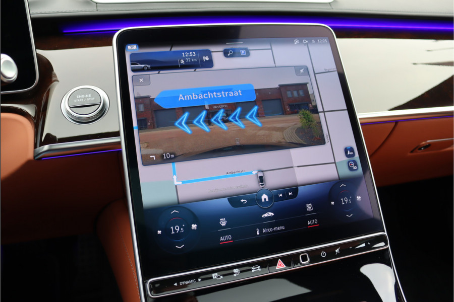 Mercedes-Benz S-Klasse 580 e 4MATIC Lang AMG Line | First-Class Rear Executivepakket | Airmatic | Achterasbesturing | Distronic+ | Burmester 4D | Koelbox | MBUX Tablet | Massage | Stoelventilatie | Verwarmd Stuurwiel |