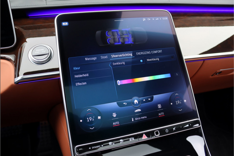 Mercedes-Benz S-Klasse 580 e 4MATIC Lang AMG Line | First-Class Rear Executivepakket | Airmatic | Achterasbesturing | Distronic+ | Burmester 4D | Koelbox | MBUX Tablet | Massage | Stoelventilatie | Verwarmd Stuurwiel |