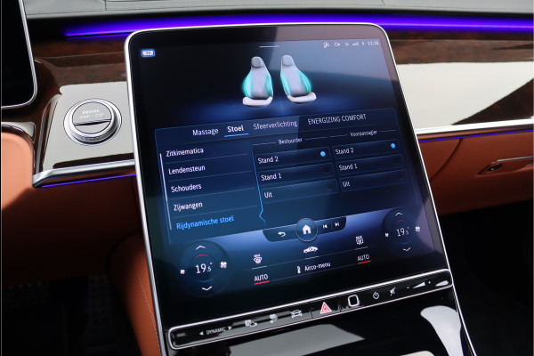 Mercedes-Benz S-Klasse 580 e 4MATIC Lang AMG Line | First-Class Rear Executivepakket | Airmatic | Achterasbesturing | Distronic+ | Burmester 4D | Koelbox | MBUX Tablet | Massage | Stoelventilatie | Verwarmd Stuurwiel |