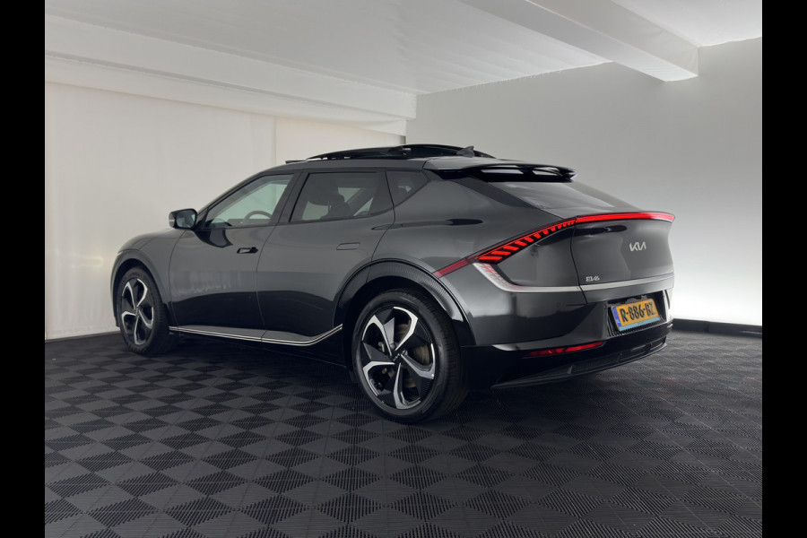 Kia Ev6 Plus Advanced 77.4 kWh [3-Fase-11kW] {SoH-93%} (INCL.BTW) Aut. *PANO | LEATHER | ADAPTIVE-CRUISE | DIGI-COCKPIT | MERIDIAN-AUDIO | MEMORY-PACK | FULL-LED | KEYLESS | CAMERA | DAB | BLIND-SPOT | NAVI-FULLMAP | PRIVACY-GLASS | AMBIENT-L
