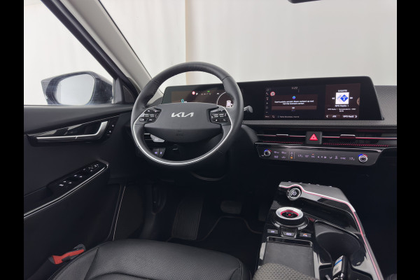 Kia Ev6 Plus Advanced 77.4 kWh [3-Fase-11kW] {SoH-93%} (INCL.BTW) Aut. *PANO | LEATHER | ADAPTIVE-CRUISE | DIGI-COCKPIT | MERIDIAN-AUDIO | MEMORY-PACK | FULL-LED | KEYLESS | CAMERA | DAB | BLIND-SPOT | NAVI-FULLMAP | PRIVACY-GLASS | AMBIENT-L