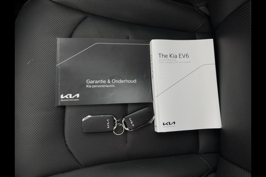 Kia Ev6 Plus Advanced 77.4 kWh [3-Fase-11kW] {SoH-93%} (INCL.BTW) Aut. *PANO | LEATHER | ADAPTIVE-CRUISE | DIGI-COCKPIT | MERIDIAN-AUDIO | MEMORY-PACK | FULL-LED | KEYLESS | CAMERA | DAB | BLIND-SPOT | NAVI-FULLMAP | PRIVACY-GLASS | AMBIENT-L