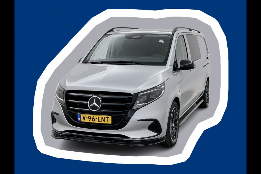 Mercedes-Benz Vito 119 CDI Pro L3 19 inch AMG Sidebars Dubbele Schuifdeur Multibeam LED Trekhaak Achteruitrijcamera Betimmering