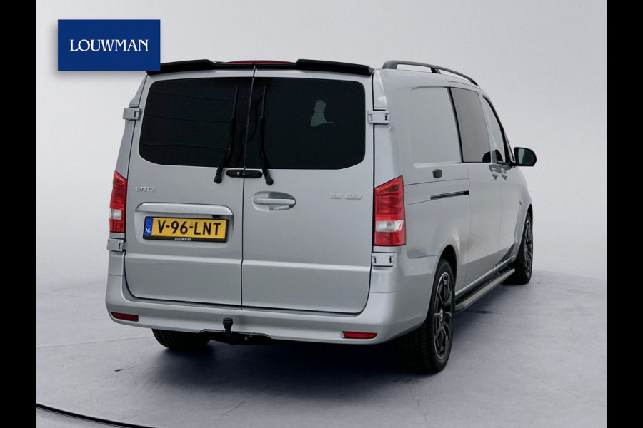 Mercedes-Benz Vito 119 CDI Pro L3 19 inch AMG Sidebars Dubbele Schuifdeur Multibeam LED Trekhaak Achteruitrijcamera Betimmering