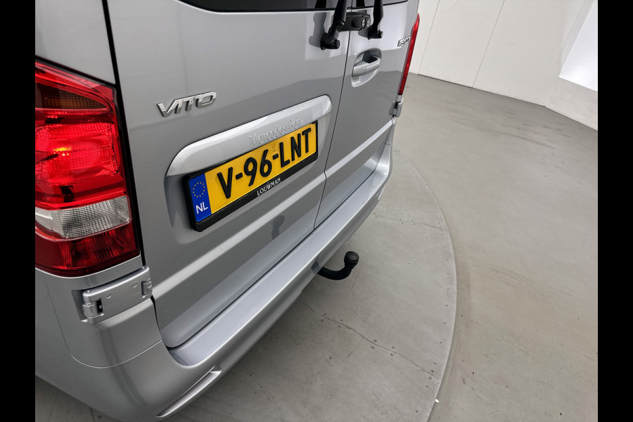 Mercedes-Benz Vito 119 CDI Pro L3 19 inch AMG Sidebars Dubbele Schuifdeur Multibeam LED Trekhaak Achteruitrijcamera Betimmering