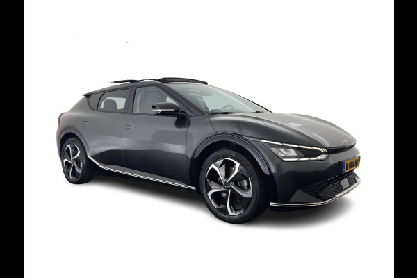 Kia Ev6 Plus Advanced 77.4 kWh [3-Fase-11kW] {SoH-93%} (INCL.BTW) Aut. *PANO | LEATHER | ADAPTIVE-CRUISE | DIGI-COCKPIT | MERIDIAN-AUDIO | MEMORY-PACK | FULL-LED | KEYLESS | CAMERA | DAB | BLIND-SPOT | NAVI-FULLMAP | PRIVACY-GLASS | AMBIENT-L