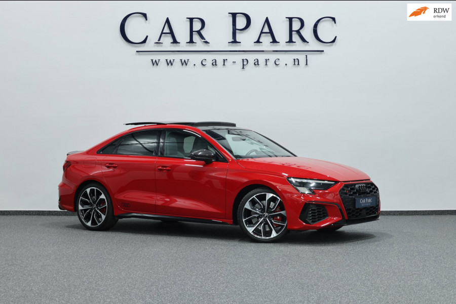 Audi S3 Limousine 2.0 TFSI quattro 310+PK LED/VIRTUAL/B&O/PANO/SFEER/LEER+ALCANTARA+S.VERWARMING/19" LMV/ACC/LINE/12 MND GARANTIE!
