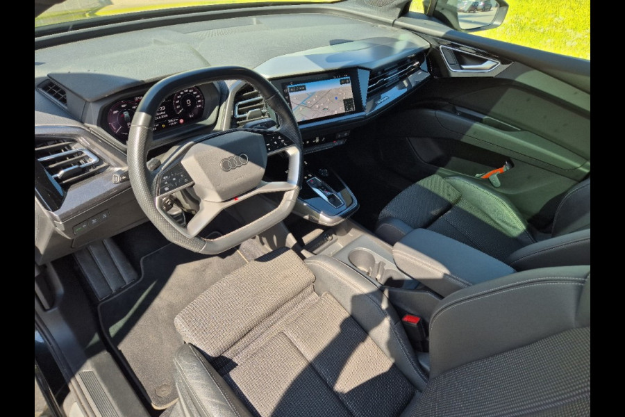 Audi Q4 e-tron 40 Launch edition S Competition 77 kWh|SOH90%|DealerOnderh|Pano|
