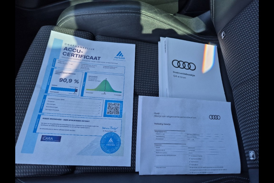 Audi Q4 e-tron 40 Launch edition S Competition 77 kWh|SOH90%|DealerOnderh|Pano|