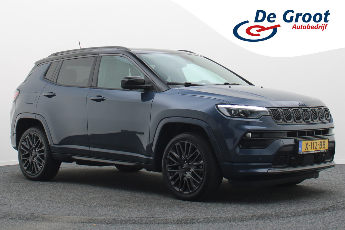 Jeep Compass 4xe 240 Plug-in Hybrid Electric S 360° Camera, Panoramadak, Apple Carplay, ACC, Keyless, LED, 19''