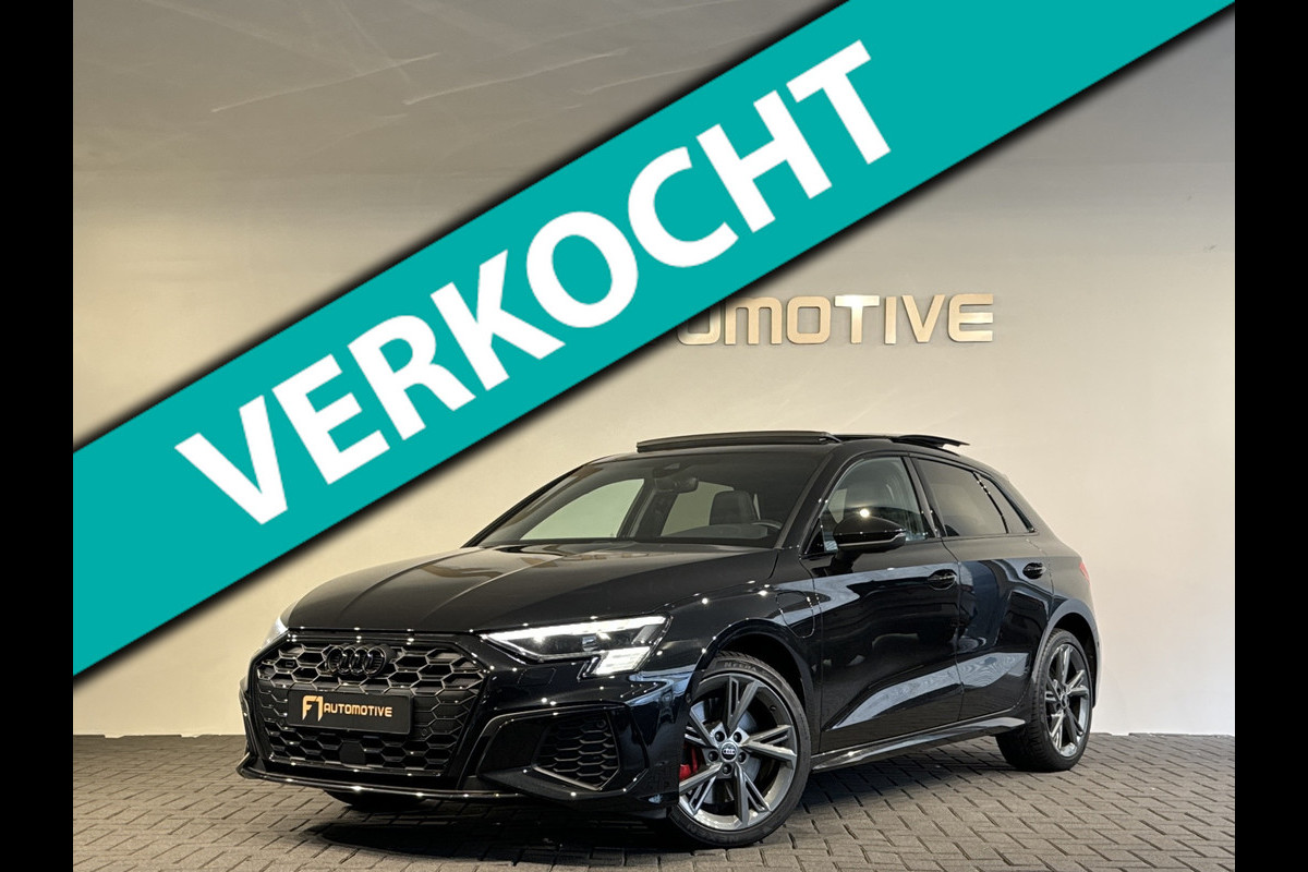 Audi A3 Sportback 45 TFSI e S edition Competition Pano|RS Seats|Sfeer|Keyless|Camera