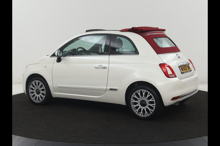 Fiat 500 1.0 Hybrid Launch Edition | Vouwdak | Leder | Bluetooth | Navigatie | Virtueel dashboard | 16" velgen