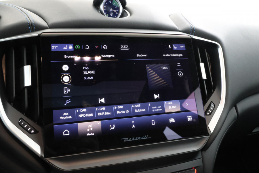 Maserati Ghibli 2.0 MHEV GranSport Schuif/Kanteldak, 360 Camera, Vollerder