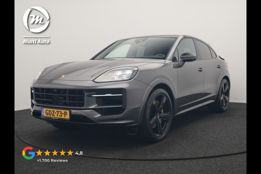 Porsche Cayenne Coupé 3.0 E-Hybrid PHEV | MY 2024 Facelift | SportDesign | Sportuitlaat | Trekhaak Af Fabriek | Panodak | Luchtvering | PDLS+ | Sport Chrono | InnoDrive Adaptive Cruise | Head up | Soft Close | 22"L.M | 360 Camera | Plug In Hybrid |