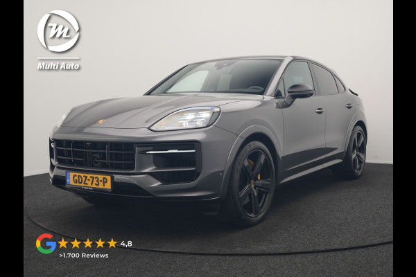 Porsche Cayenne Coupé 3.0 E-Hybrid PHEV | MY 2024 Facelift | SportDesign | Sportuitlaat | Trekhaak Af Fabriek | Panodak | Luchtvering | PDLS+ | Sport Chrono | InnoDrive Adaptive Cruise | Head up | Soft Close | 22"L.M | 360 Camera | Plug In Hybrid |