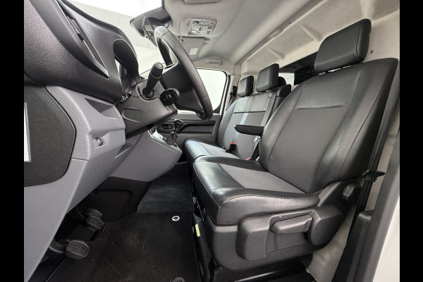 Peugeot Expert 1.5HDI 100PK L2 3-Persoons LIFT Euro 6 360°Camera Airco Apple Carplay Android Auto Navi Cruise Control Bluetooth Regen-Lichtsensor Betonplex Vloer Wandbetimmering Schuifdeur 1e Eigenaar Dealeronderhouden Origineel Nederlandse Auto