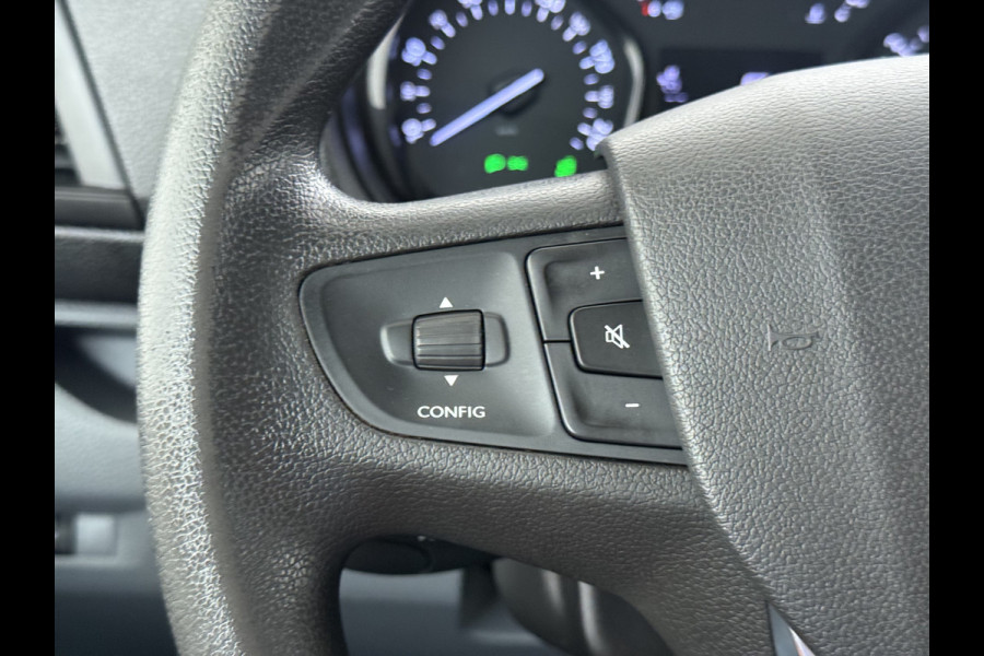 Peugeot Expert 1.5HDI 100PK L2 3-Persoons LIFT Euro 6 360°Camera Airco Apple Carplay Android Auto Navi Cruise Control Bluetooth Regen-Lichtsensor Betonplex Vloer Wandbetimmering Schuifdeur 1e Eigenaar Dealeronderhouden Origineel Nederlandse Auto