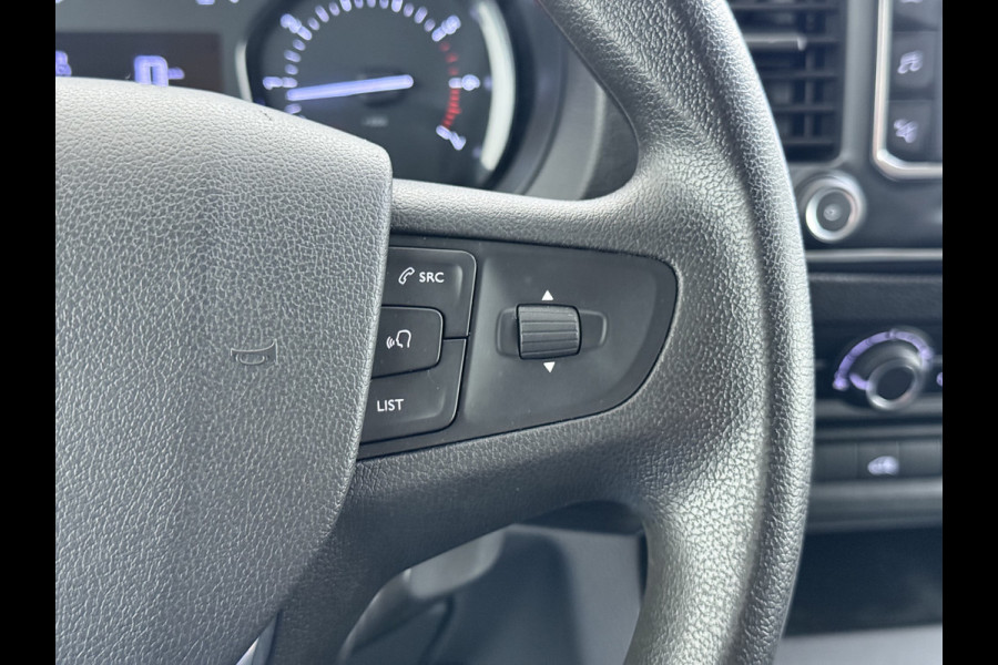 Peugeot Expert 1.5HDI 100PK L2 3-Persoons LIFT Euro 6 360°Camera Airco Apple Carplay Android Auto Navi Cruise Control Bluetooth Regen-Lichtsensor Betonplex Vloer Wandbetimmering Schuifdeur 1e Eigenaar Dealeronderhouden Origineel Nederlandse Auto
