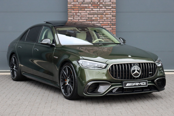 Mercedes-Benz S-Klasse AMG 63 S E Performance | 802pk | Manufaktur | Keramisch | Carbon | Luchtvering | Chauffeurspakket | Massage | Entertainment Achter | HUD | Vlakkenverwarming | Burmester High-End 4D |