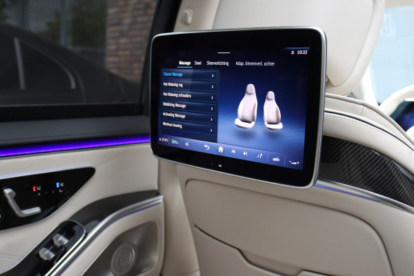 Mercedes-Benz S-Klasse AMG 63 S E Performance | 802pk | Manufaktur | Keramisch | Carbon | Luchtvering | Chauffeurspakket | Massage | Entertainment Achter | HUD | Vlakkenverwarming | Burmester High-End 4D |