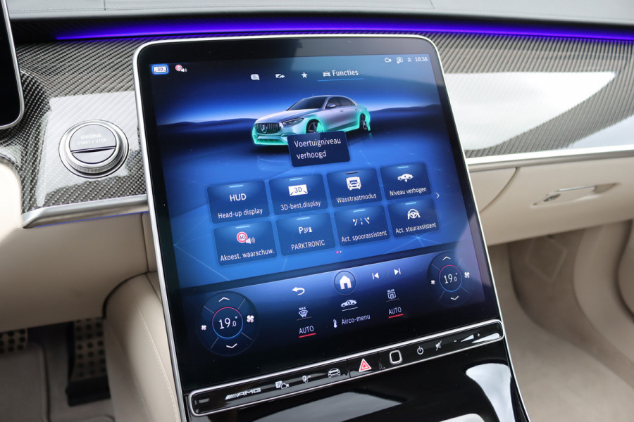 Mercedes-Benz S-Klasse AMG 63 S E Performance | 802pk | Manufaktur | Keramisch | Carbon | Luchtvering | Chauffeurspakket | Massage | Entertainment Achter | HUD | Vlakkenverwarming | Burmester High-End 4D |