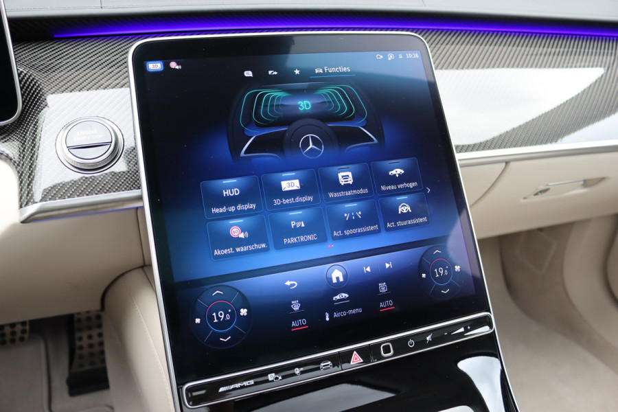 Mercedes-Benz S-Klasse AMG 63 S E Performance | 802pk | Manufaktur | Keramisch | Carbon | Luchtvering | Chauffeurspakket | Massage | Entertainment Achter | HUD | Vlakkenverwarming | Burmester High-End 4D |