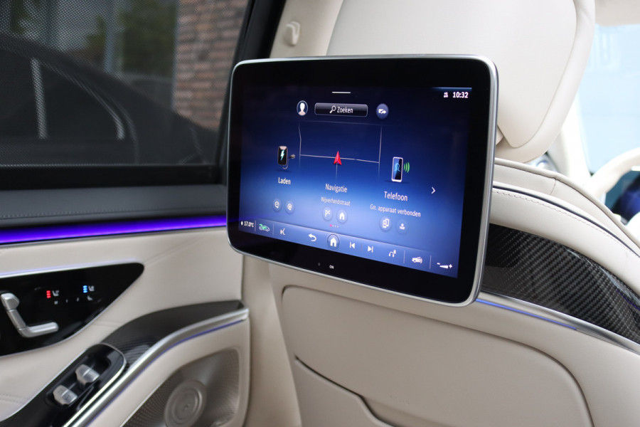 Mercedes-Benz S-Klasse AMG 63 S E Performance | 802pk | Manufaktur | Keramisch | Carbon | Luchtvering | Chauffeurspakket | Massage | Entertainment Achter | HUD | Vlakkenverwarming | Burmester High-End 4D |