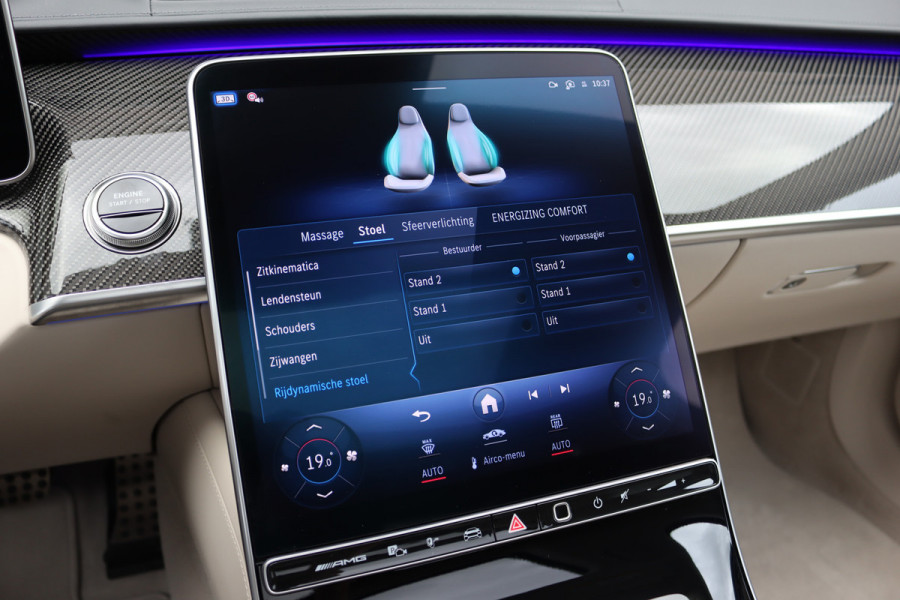 Mercedes-Benz S-Klasse AMG 63 S E Performance | 802pk | Manufaktur | Keramisch | Carbon | Luchtvering | Chauffeurspakket | Massage | Entertainment Achter | HUD | Vlakkenverwarming | Burmester High-End 4D |