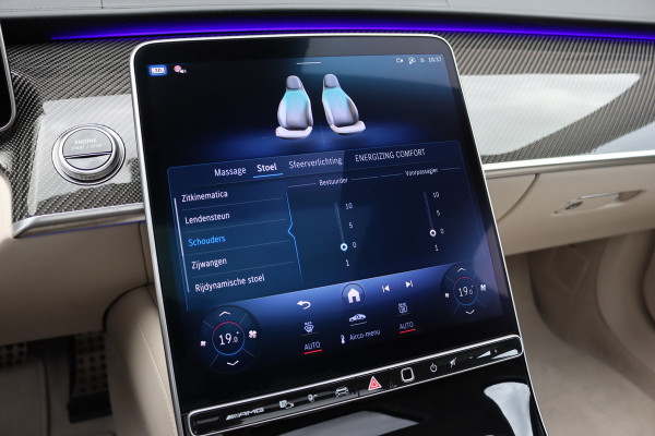 Mercedes-Benz S-Klasse AMG 63 S E Performance | 802pk | Manufaktur | Keramisch | Carbon | Luchtvering | Chauffeurspakket | Massage | Entertainment Achter | HUD | Vlakkenverwarming | Burmester High-End 4D |
