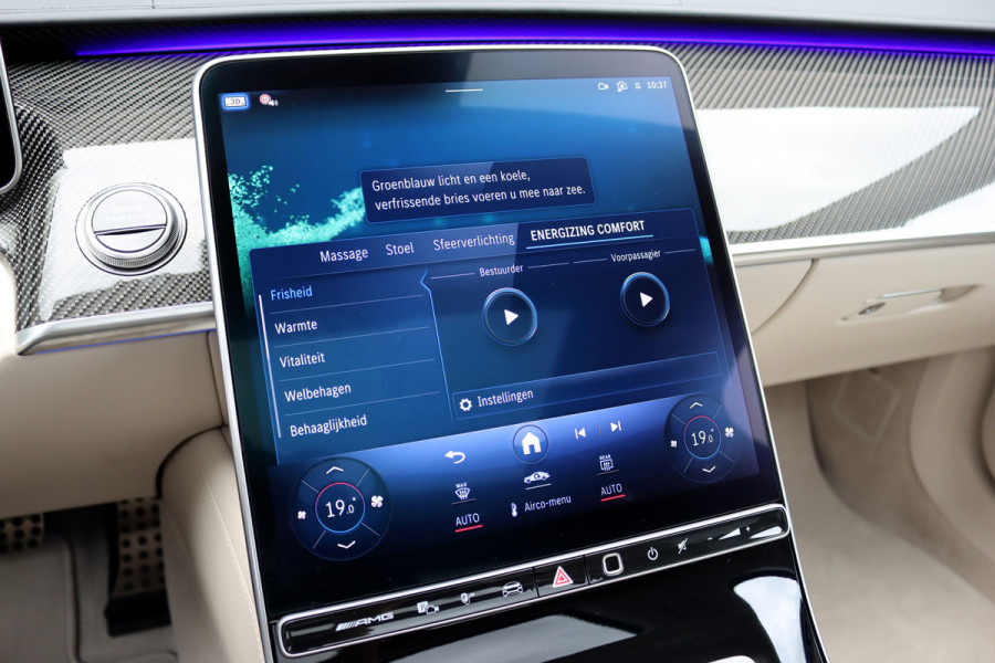 Mercedes-Benz S-Klasse AMG 63 S E Performance | 802pk | Manufaktur | Keramisch | Carbon | Luchtvering | Chauffeurspakket | Massage | Entertainment Achter | HUD | Vlakkenverwarming | Burmester High-End 4D |