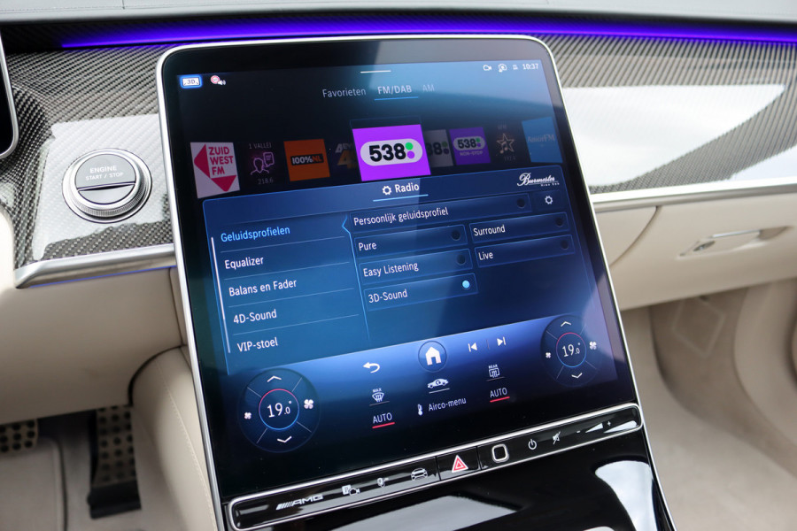Mercedes-Benz S-Klasse AMG 63 S E Performance | 802pk | Manufaktur | Keramisch | Carbon | Luchtvering | Chauffeurspakket | Massage | Entertainment Achter | HUD | Vlakkenverwarming | Burmester High-End 4D |