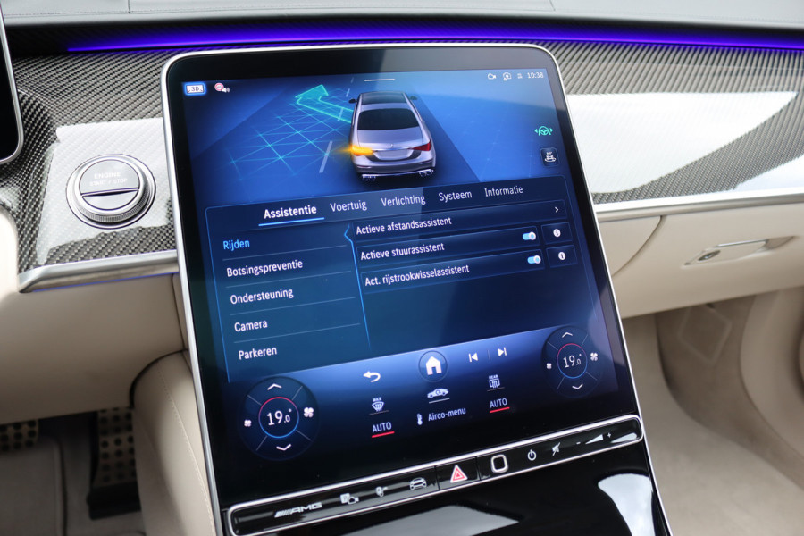 Mercedes-Benz S-Klasse AMG 63 S E Performance | 802pk | Manufaktur | Keramisch | Carbon | Luchtvering | Chauffeurspakket | Massage | Entertainment Achter | HUD | Vlakkenverwarming | Burmester High-End 4D |