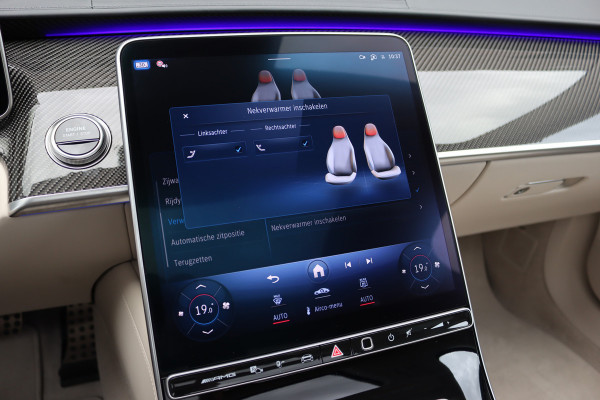 Mercedes-Benz S-Klasse AMG 63 S E Performance | 802pk | Manufaktur | Keramisch | Carbon | Luchtvering | Chauffeurspakket | Massage | Entertainment Achter | HUD | Vlakkenverwarming | Burmester High-End 4D |