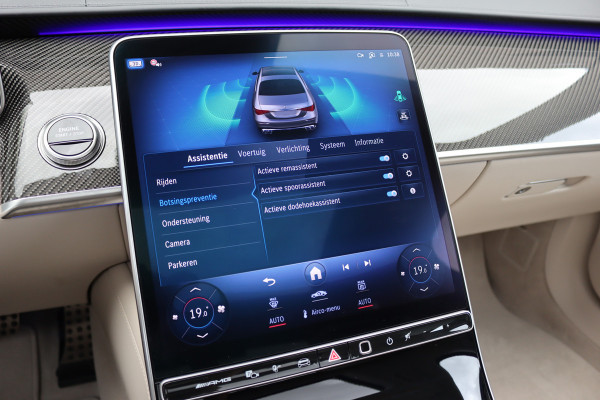 Mercedes-Benz S-Klasse AMG 63 S E Performance | 802pk | Manufaktur | Keramisch | Carbon | Luchtvering | Chauffeurspakket | Massage | Entertainment Achter | HUD | Vlakkenverwarming | Burmester High-End 4D |