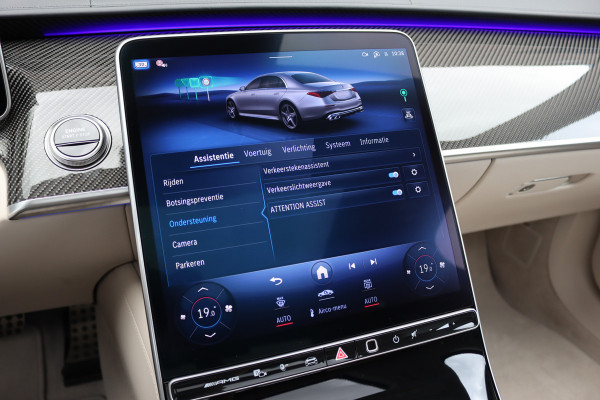 Mercedes-Benz S-Klasse AMG 63 S E Performance | 802pk | Manufaktur | Keramisch | Carbon | Luchtvering | Chauffeurspakket | Massage | Entertainment Achter | HUD | Vlakkenverwarming | Burmester High-End 4D |