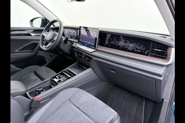 Volkswagen Tayron 1.5 eHybrid Elegance VAN:44.900,- VOOR:41.770,- UW HERFSTVOORDEEL:3.130,- PHEV | 204PK | LEDER/ALCANTARA | IQ.DRIVE PAKKET | MASSAGE STOEL | 360 | KEYLESS | ADAPTIVE CRUISE | SFEERLICHT | MATRIX | STUUR+ STOELVERWARMING | FABRIEKSGARANTIE