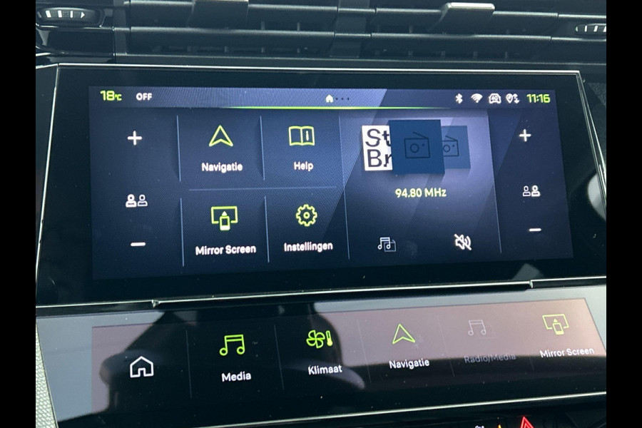 Peugeot 408 1.2 PureTech Allure Pack 130pk Automaat Comfort Pakket Ergo comfort stoel Electrische stoelverstelling lichtmetalen velgen stoelverwarming Camera Navigatie Climate Control Dab Led Parkeer sensoren