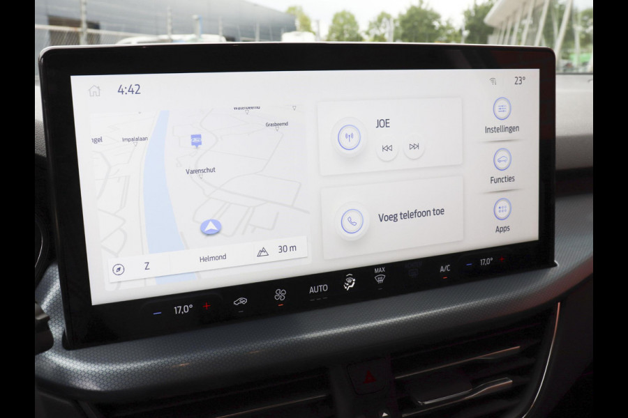Ford Focus 1.0 EcoBoost 155pk Automaat Active X Ford Focus 1.0 EcoBoost 155pk Hybrid Automaat Active X Navigatie Climate Control Camera Parkeer sensoren B&O Dab Lichtmetalen velgen