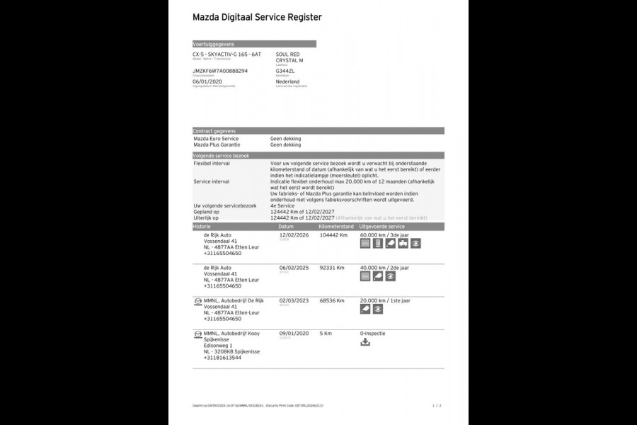 Mazda CX-5 2.0 SkyActiv-G 165 Business Luxury | Leder, Navi, Stoelverw.+Stuurverw., Ventilatie, Trekhaak, Apple/Android | NAP |