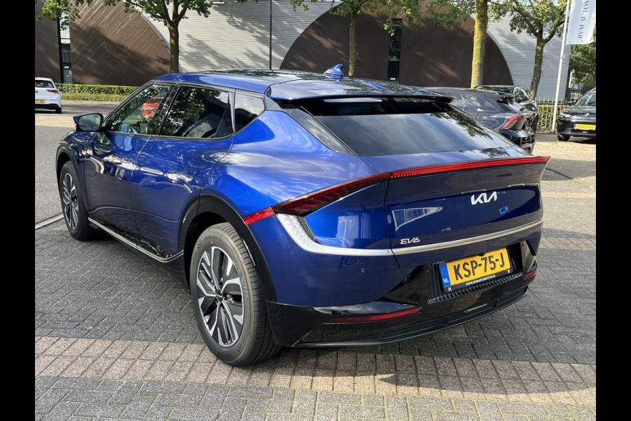 Kia Ev6 Light 77.4 kWh SOH 100% | 3.000KM UNIEKE KM-STAND | KIA DEALER ONDERHOUDEN | 1E EIGENAAR | LEDEREN BEKLEDING | CAMERA | ADAPTIVE CRUISE | KIA GARANTIE TOT 10-2030 | BTW VERREKENBAAR