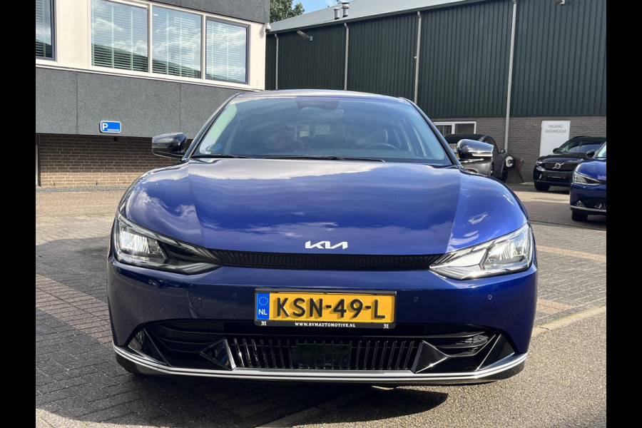 Kia Ev6 Light 77.4 kWh SOH 100% | TREKHAAK | KIA DEALER ONDERHOUDEN | 1E EIGENAAR | LEDEREN BEKLEDING | CAMERA | ADAPTIVE CRUISE | KIA GARANTIE TOT 10-2030 | BTW VERREKENBAAR